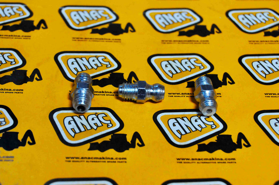 1450-0002 Nipple grease, straight 1/4